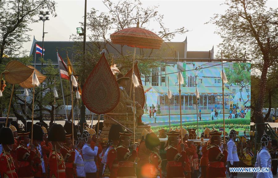 THAI-BANGKOK-MONARCH-PROCESSION