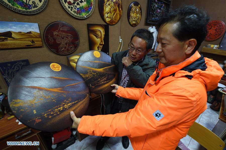 CHINA-GANSU-DUNHUANG-WOODCUT (CN)