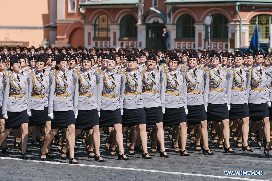 RUSSIA-MOSCOW-VICTORY DAY-PARADE-REHEARSAL