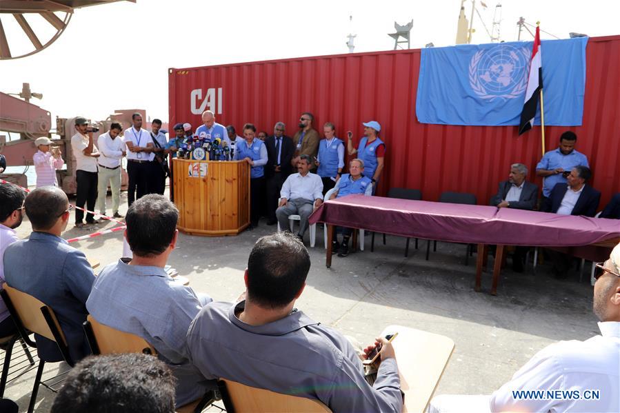 YEMEN-HODEIDAH-UN-PRESS CONFERENCE