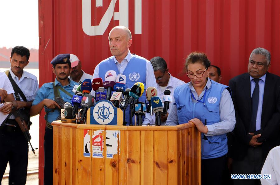 YEMEN-HODEIDAH-UN-PRESS CONFERENCE