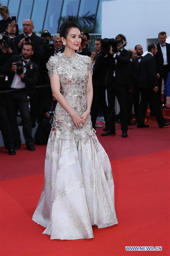 FRANCE-CANNES-FILM FESTIVAL-ZHANG ZIYI