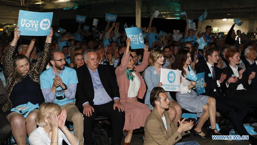 BRITAIN-LONDON-BREXIT PARTY RALLY