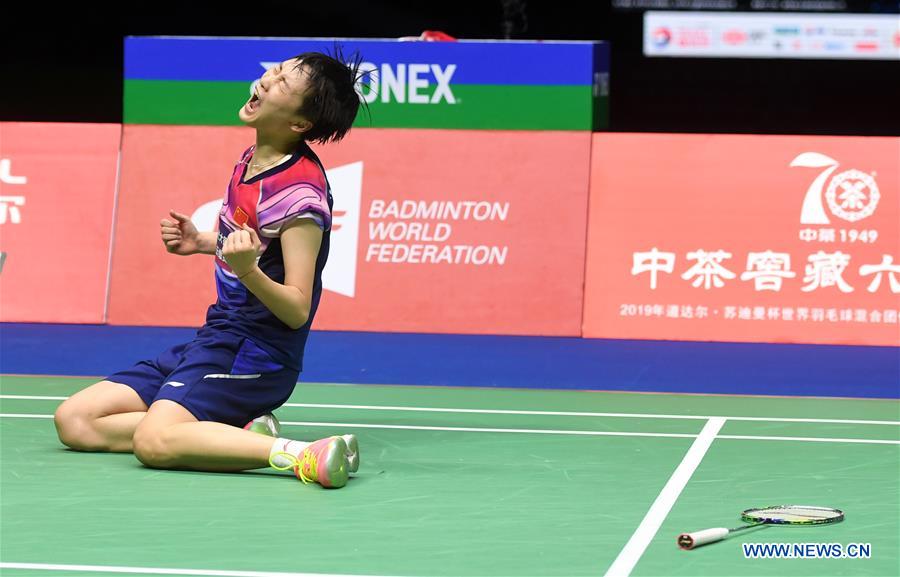 (SP)CHINA-NANNING-BADMINTON-SUDIRMAN CUP 2019(CN)