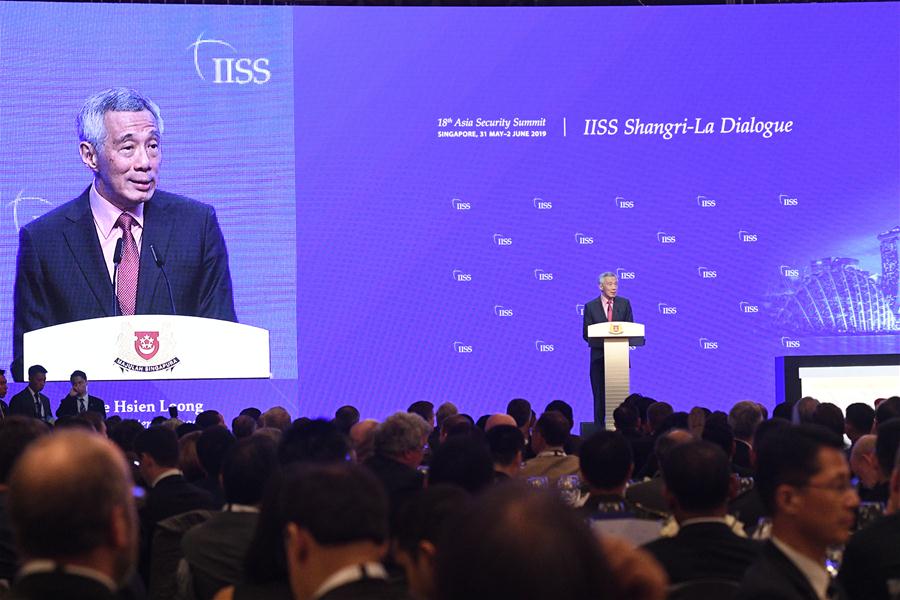 SINGAPORE-PM-SHANGRI-LA DIALOGUE-KEYNOTE SPEECH