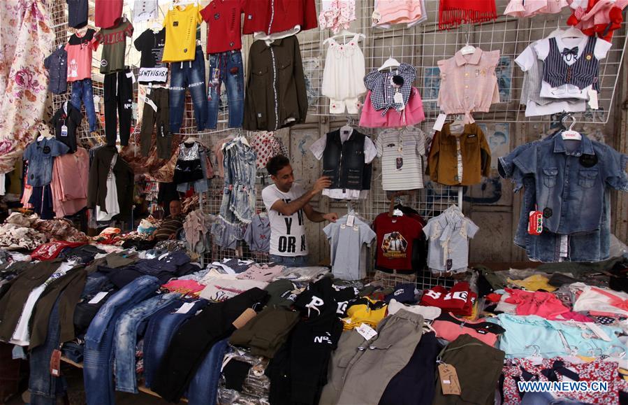 MIDEAST-NABLUS-EID AL-FITR-MARKET