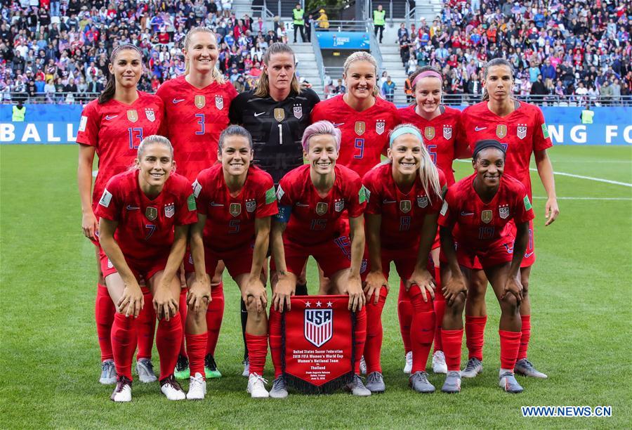 (SP)FRANCE-REIMS-SOCCER-FIFA WOMEN'S WORLD CUP-USA VS THA