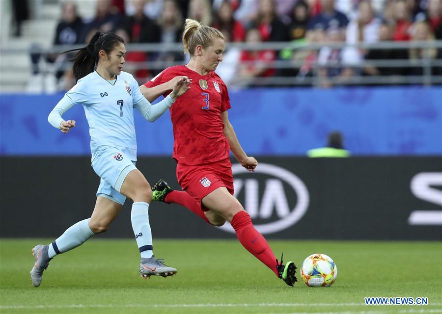 (SP)FRANCE-REIMS-SOCCER-FIFA WOMEN'S WORLD CUP-USA VS THA