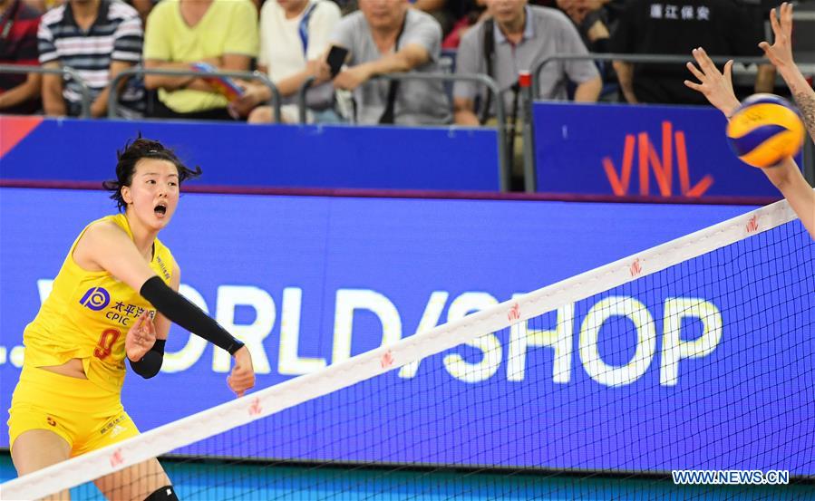 (SP)CHINA-GUANGDONG-JIANGMEN-VOLLEYBALL-NATIONS LEAGUE (CN)