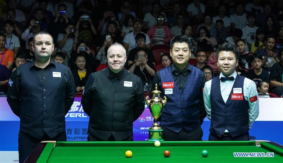 (SP)CHINA-JIANGSU-WUXI-SNOOKER WORLD CUP(CN)