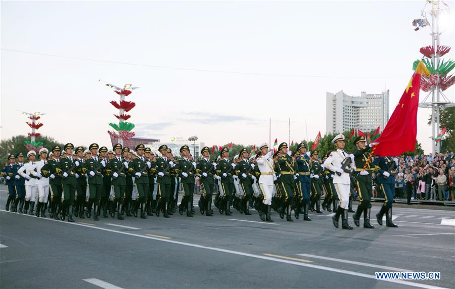 BELARUS-MINSK-INDEPENDENCE DAY-MILITARY PARADE