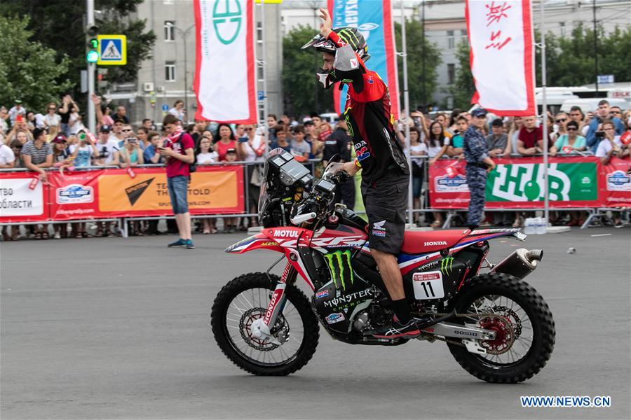 (SP)RUSSIA-IRKUTSK-SILK WAY RALLY 2019