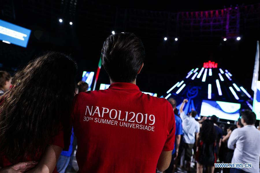 (SP)ITALY-NAPLES-SUMMER UNIVERSIADE-CLOSING CEREMONY