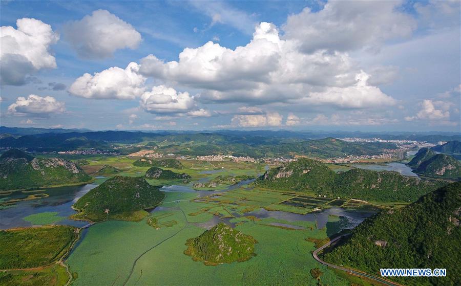 CHINA-YUNNAN-QIUBEI-PUZHEHEI NATIONAL WETLAND PARK-SCENERY (CN)