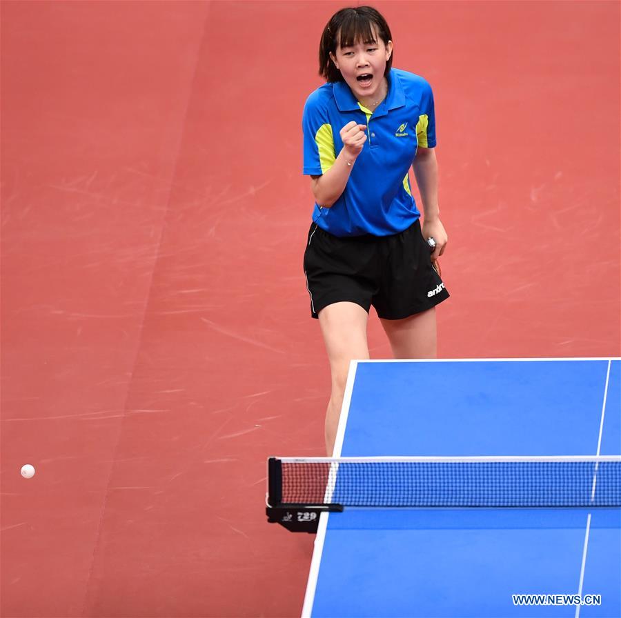 (SP)CHINA-SHANXI-TAIYUAN-2ND YOUTH GAMES-TABLE TENNIS (CN)