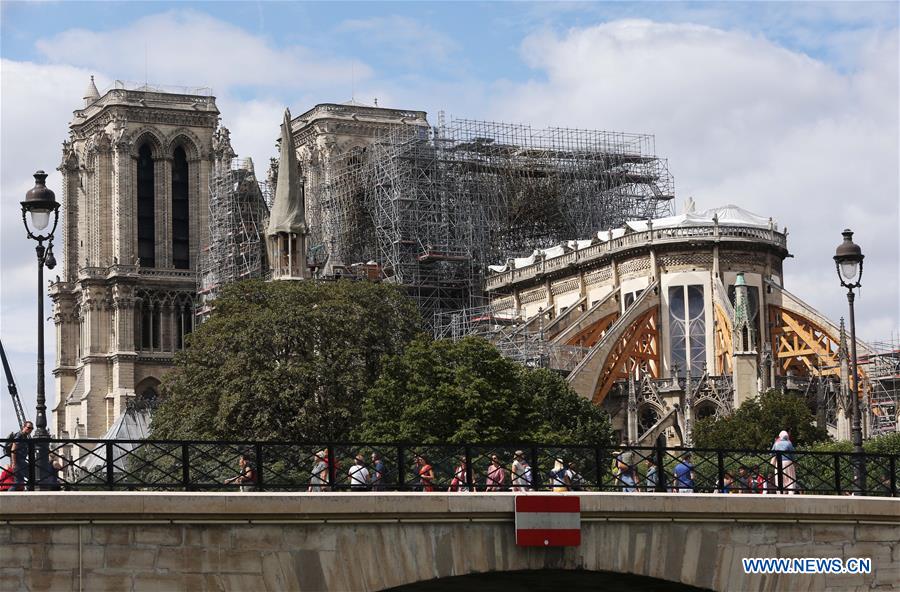 FRANCE-PARIS-NOTRE DAME CATHEDRAL-REPAIRS