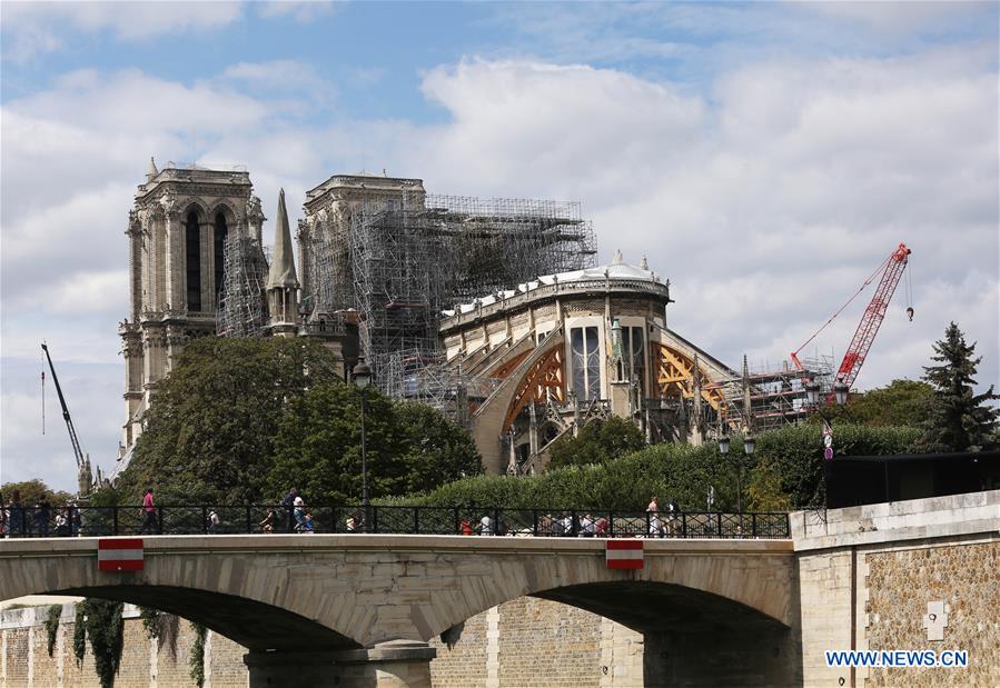 FRANCE-PARIS-NOTRE DAME CATHEDRAL-REPAIRS