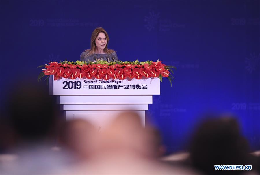 (FinancialView) CHINA-CHONGQING-SMART CHINA EXPO-BIG DATA-SUMMIT-GUESTS (CN)