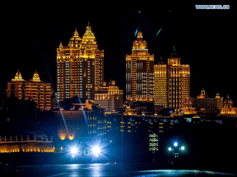 CHINA-INNER MONGOLIA-MANZHOULI-NIGHT VIEW (CN)