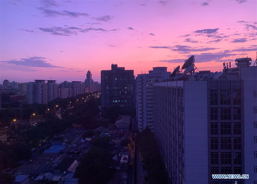 (BeijingCandid)CHINA-BEIJING-SUNSET(CN)