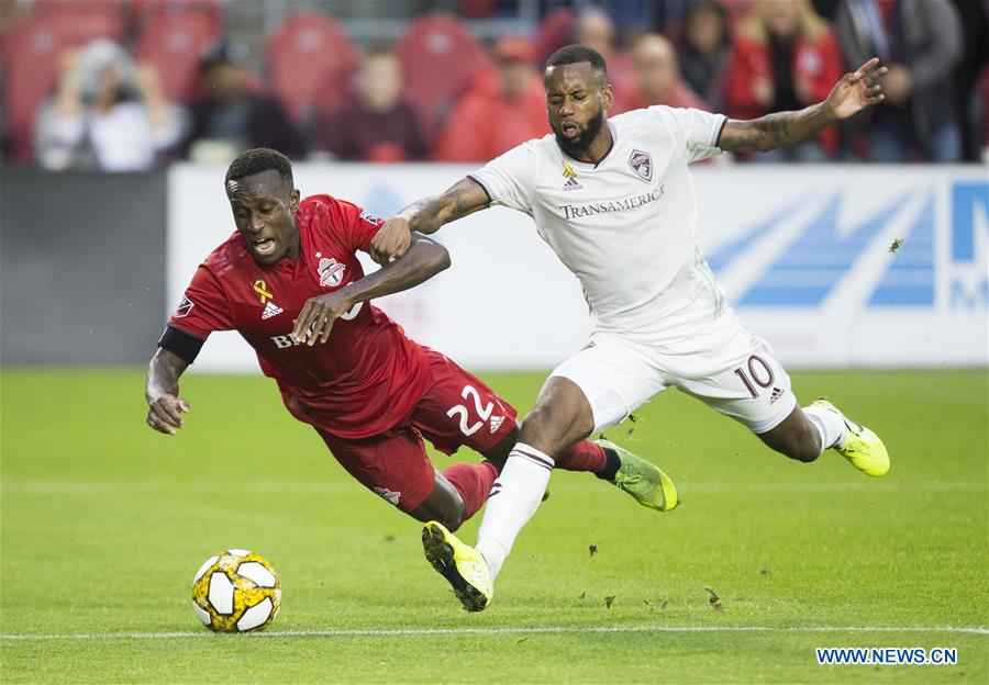 (SP)CANADA-TORONTO-SOCCER-MLS-TORONTO FC VS COLORADO RAPIDS