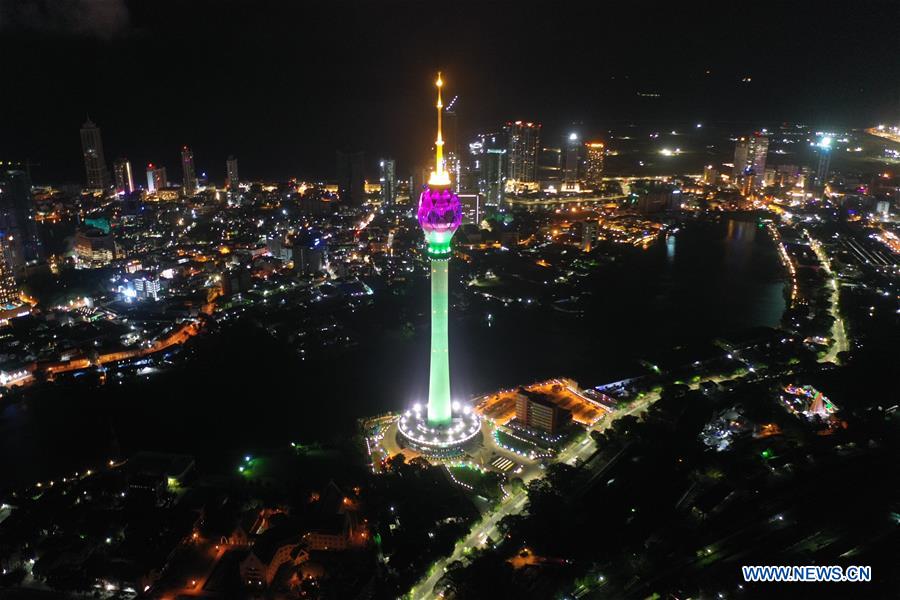 SRI LANKA-COLOMBO-LOTUS TOWER