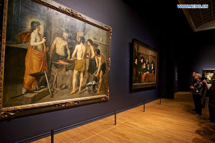 THE NETHERLANDS-AMSTERDAM-REMBRANDT-VELAZQUEZ-EXHIBITION