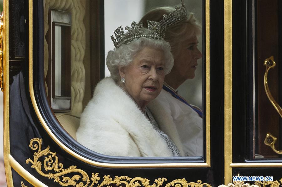 BRITAIN-LONDON-STATE OPENING OF PARLIAMENT-QUEEN