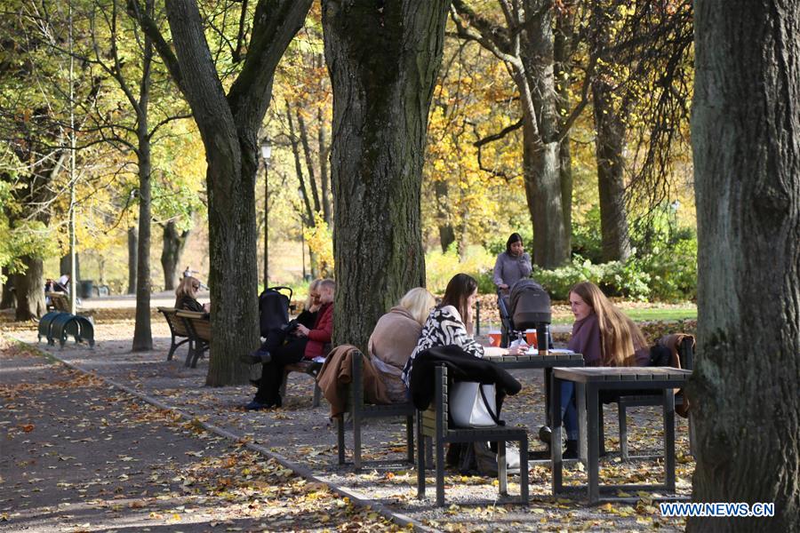 LITHUANIAN-VILNIUS-AUTUMN SCENERY