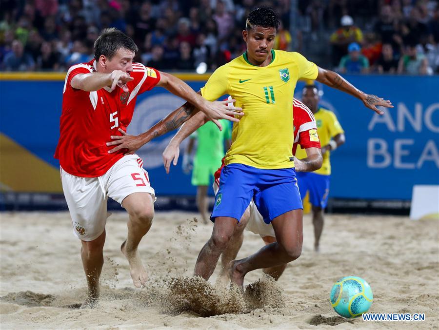 (SP)QATAR-DOHA-WORLD BEACH GAMES-BEACH SOCCER