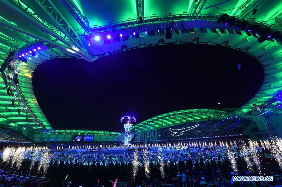 (SP)CHINA-WUHAN-7TH MILITARY WORLD GAMES-OPENING CEREMONY