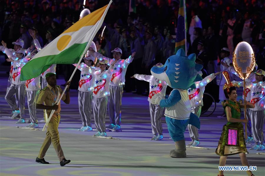 (SP)CHINA-WUHAN-7TH MILITARY WORLD GAMES-OPENING CEREMONY