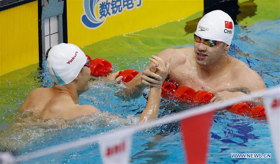 (SP)CHINA-WUHAN-7TH MILITARY WORLD GAMES-LIFESAVING