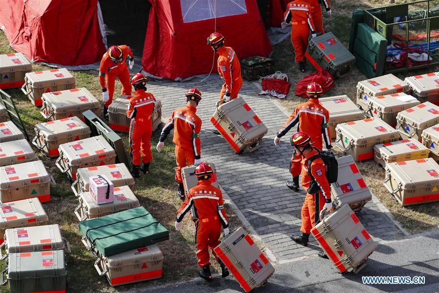 CHINA-BEIJING-USAR TEAMS-OBTAINING UN CERTIFICATION (CN)