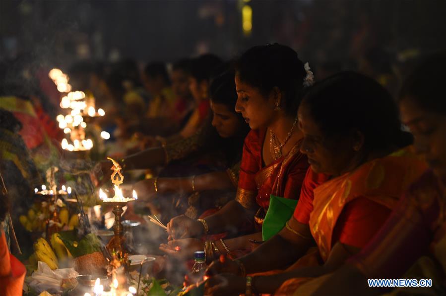 SRI LANKA-COLOMBO-HINDU FESTIVAL-DIWALI