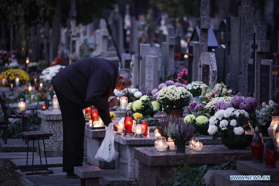 POLAND-WARSAW-ALL SAINTS DAY