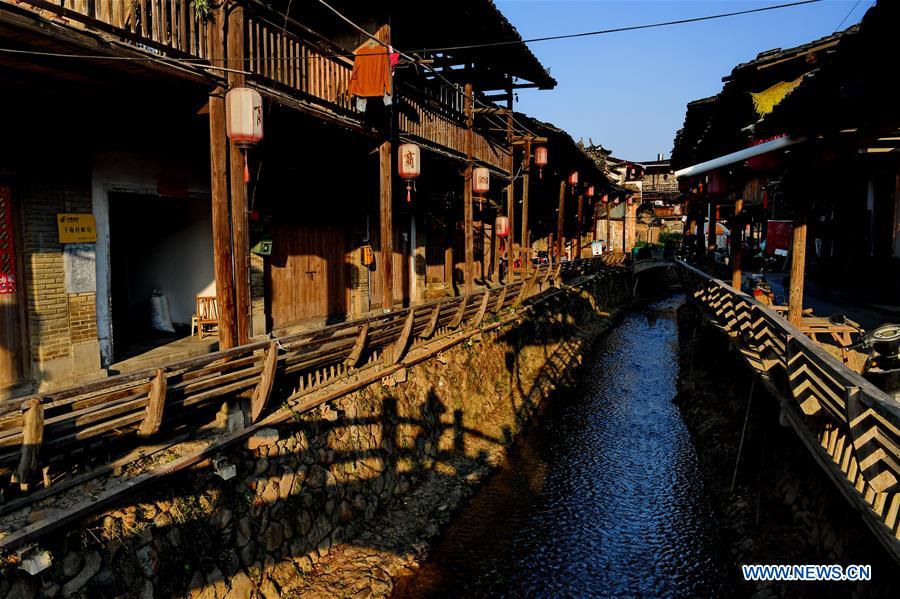 CHINA-FUJIAN-WUYISHAN-ANCIENT VILLAGE (CN)