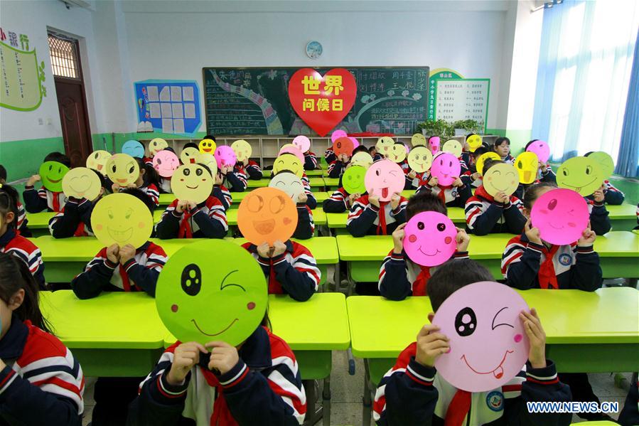 CHINA-HEBEI-WORLD HELLO DAY-CELEBRATION (CN)