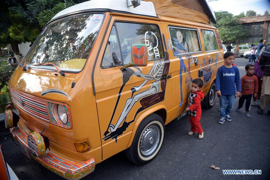 PAKISTAN-PESHAWAR-VINTAGE CAR-RALLY