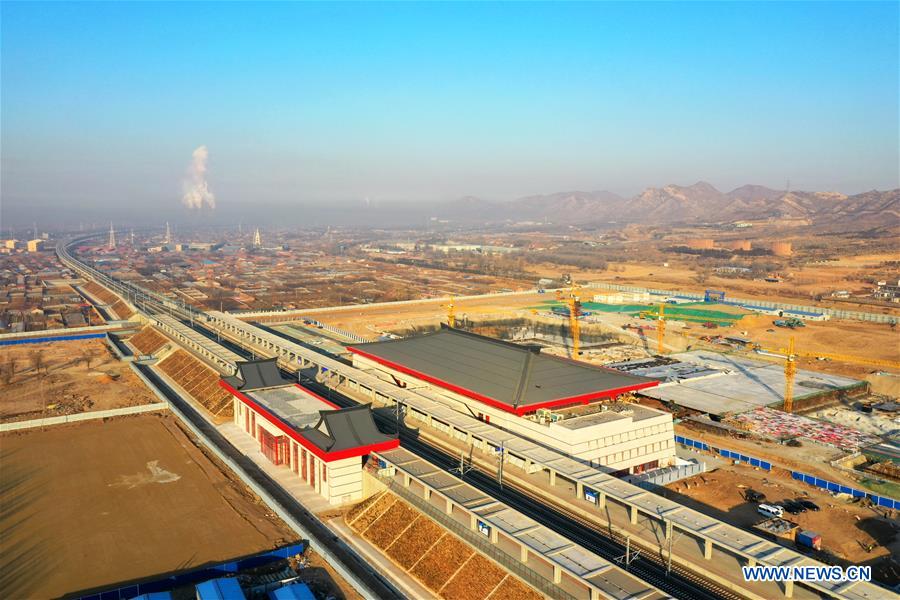 CHINA-HEBEI-ZHANGJIAKOU-HIGH-SPEED RAILWAY STATION-COMPLETION (CN)