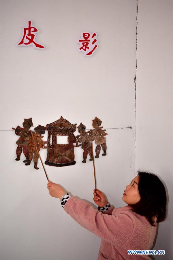 CHINA-HENAN-XINYANG-INTANGIBLE CULTURAL HERITAGE-SHADOW PLAY (CN)