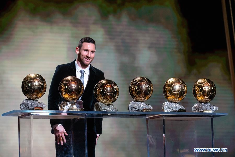 (SP)FRANCE-PARIS-SOCCER-BALLON D'OR 2019 AWARDS