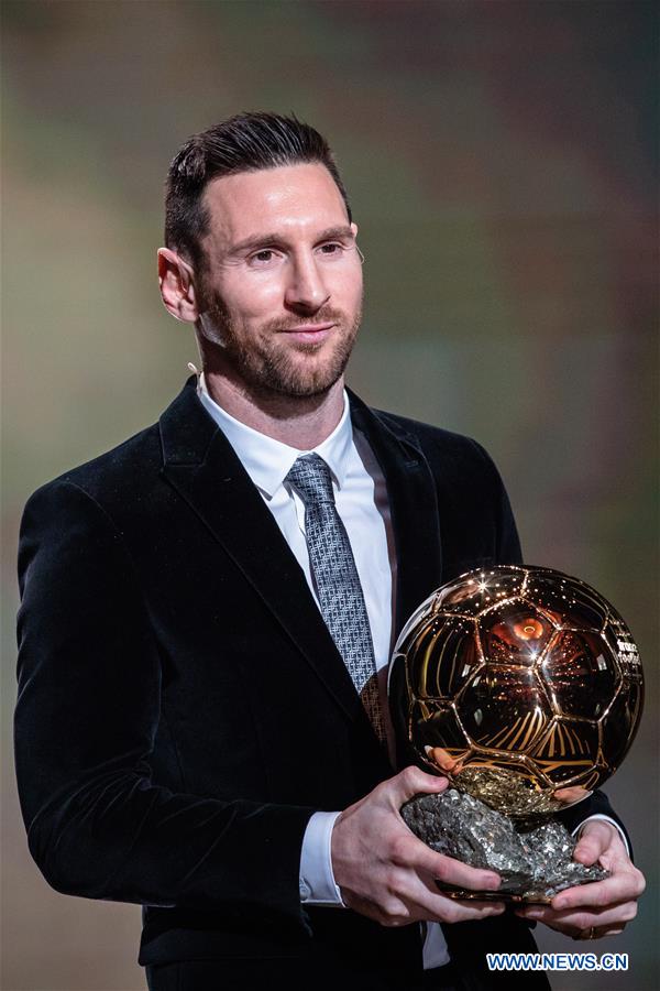 (SP)FRANCE-PARIS-SOCCER-BALLON D'OR 2019 AWARDS