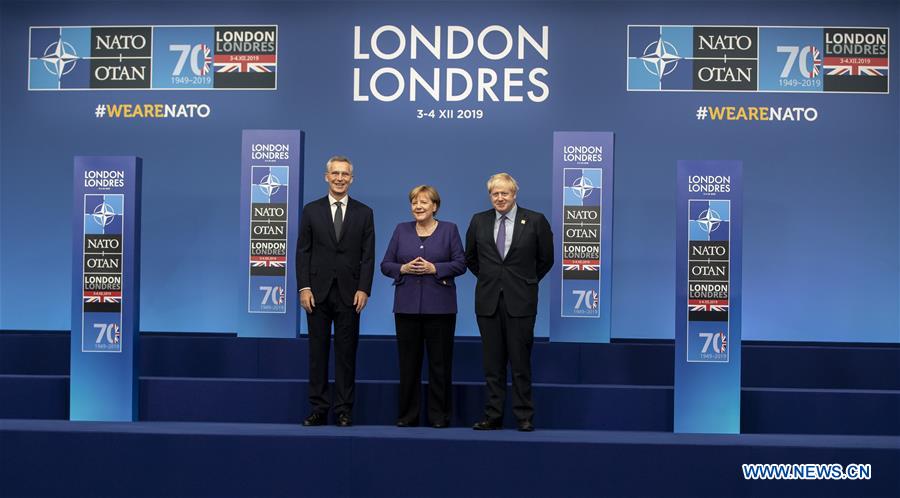 BRITAIN-LONDON-NATO SUMMIT-ARRIVALS