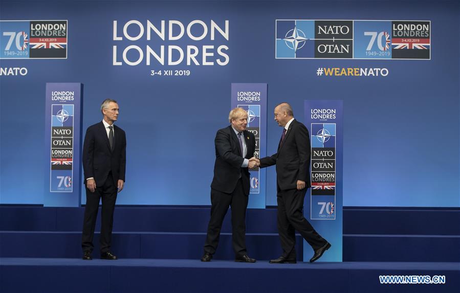 BRITAIN-LONDON-NATO SUMMIT-ARRIVALS