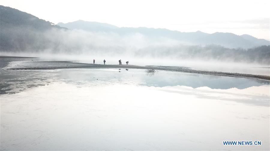 CHINA-ANHUI-WINTER-SCENERY (CN)