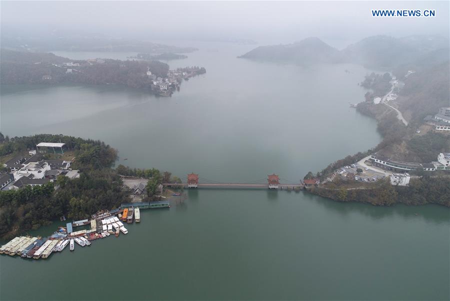 CHINA-SHAANXI-ANKANG-LAKE SCENERY (CN)