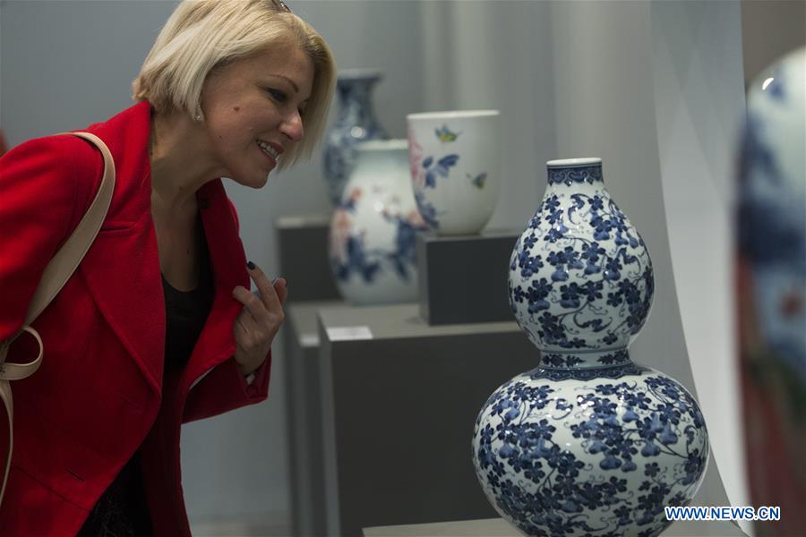 GREECE-ATHENS-CHINA-PORCELAIN-EXHIBITION