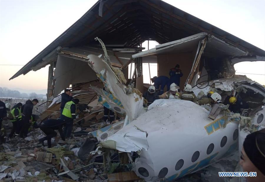 KAZAKHSTAN-NUR-SULTAN-PLANE-CRASH