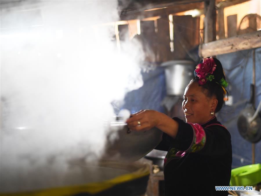 #CHINA-GUIZHOU-TAIJIANG-RICE WINE-SPRING FESTIVAL (CN)